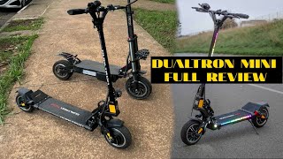 DUALTRON MINI BEST ELECTRIC SCOOTER FULL REVIEW 2024 Asimvloggs [upl. by Nnaitak]