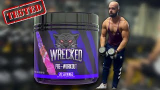 IS THIS THE FINAL FORM🤯 Wrecked V2 Pre Workout Review From Huge Supplements [upl. by Retluoc101]