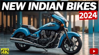 Top 7 New Indian Motorcycles For 2024 [upl. by Derdlim877]