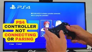 How to fix PS4 Controller Not Connecting issue  Controller not detected by PS4  Easy Fix in 2 mins [upl. by Lorelei]