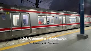 KRL COMMUTERLINE JABODETABEK LINE CIKARANG [upl. by Etnauq]