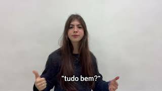 Saudações em Libras  Vídeo aula de Libras  Projeto Whitecat [upl. by Sheelah729]