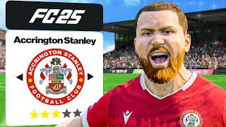 FC 25 ACCRINGTON STANLEY CAREER MODE  6 ADAM RETIRES [upl. by Adelina]