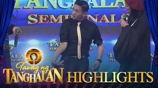 Tawag ng Tanghalan Vice Ganda runs after seeing Semifinalist Sofronios talent [upl. by Yates]