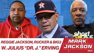 JULIUS “DR J” ERVING ON HIS CONVERSATION WITH REGGIE JACKSON  RUCKER PARK DAYS S1 SHORT EP80 [upl. by Sirret]