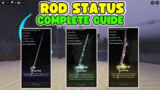 ROD STATUS GUIDE FISCH [upl. by Yarehs]