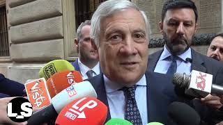 Manovra Tajani “Cgil e Uil come partiti di opposizione singolare sciopero prima di confronto” [upl. by Aynwat]