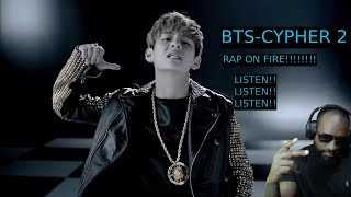 BTS Cypher PT2 Triptych FIRST REACTION [upl. by Enyaht]