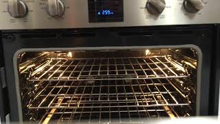 Frigidaire Professional Double Wall Oven Very Loud Fan [upl. by Otila]