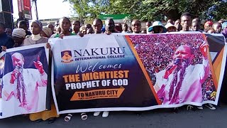 How Nakuru International College Welcomed Prophet Dr Owuor In Nakuru For Menengai 6 [upl. by Adnuahs]