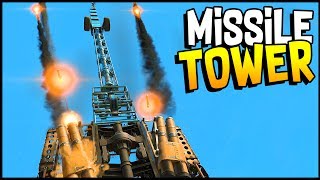 Crossout  NEW amp IMPROVED MISSILE TOWER BUILD Lock On Artillery  Crossout Gameplay [upl. by Saerdna]