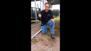 Mobile Home Anchors  Scottscarportscom for carports and garages [upl. by Okwu]