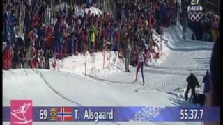 Thomas Alsgaard OL Gull 30km Lillehammer 1994 [upl. by Noryt530]