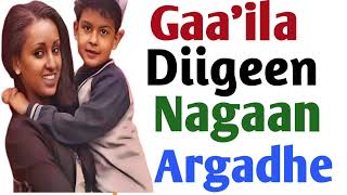 Gaaila Diigeen Nagaan Argadhe [upl. by Eimorej]