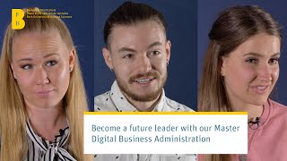 Become a future leader with MSc Digital Business Administration [upl. by Revert]