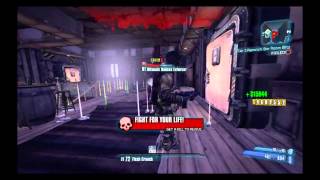 Borderlands 2 Petes Bar with kinda RL spamming [upl. by Kamilah525]