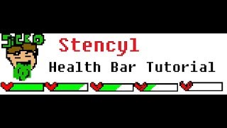 Stencyl Tutorial  Health Bar [upl. by Annayrb]