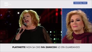 Platinette interpreta Iva Zanicchi quotTestarda io la mia solitudinequot  Tale e Quale Show 07102017 [upl. by Inej500]