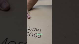 1 minute Unboxing Cisco Meraki Mx105 security appliance it networking cisco meraki security [upl. by Humph258]