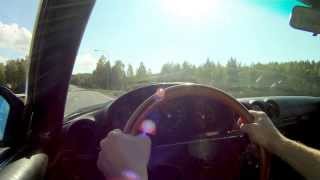 MercedesBenz 350 SL R107 driving clip [upl. by Slorac]