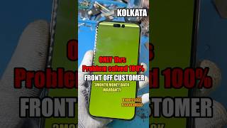 IPHONE 14Promax Green line screen issue solved in Kolkata mobile repair shop appleiphone [upl. by Airdnua]