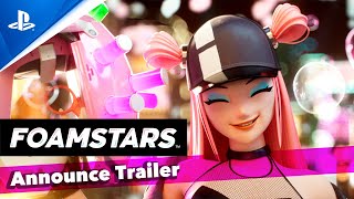 Foamstars  Announce Trailer  PS5 amp PS4 Games [upl. by Feenah]