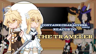 Fontaine Characters React to The Traveler  Genshin Impact  GCRV [upl. by Naliorf996]