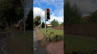 Norwich Drayton Road A1067 Siemens Helios CLS Traffic Lights Puffin Crossing [upl. by Roee570]