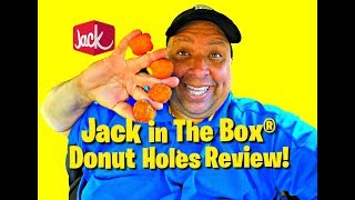 Jack in the Box® DONUT HOLES Review [upl. by Cohbath4]