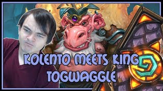 Kolento meets King Togwaggle  Kingsbane rogue  The Witchwood  Hearthstone [upl. by Oir]