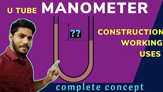 Manometer  U tube Manometer [upl. by Halludba]