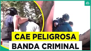 Cae peligrosa banda criminal Intentaron escapar por los techos [upl. by Ealasaid]