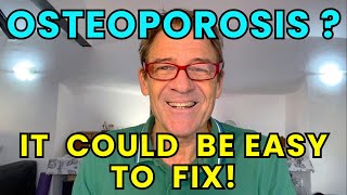 OSTEOPOROSIS It can be a SIMPLE VITAMIN DEFICIENCY osteoporosis bonehealth nutrition vitamins [upl. by Rolph]