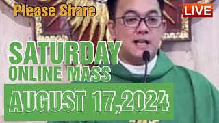 QUIAPO CHURCH LIVE MASS TODAY REV FR DOUGLAS BADONG JULY 172024 [upl. by Ilegna120]