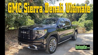 GMC Sierra Ultimate V8 test drive [upl. by Lunt796]