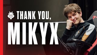 Farewell Mikyx  G2 League of Legends Roster Change [upl. by Itsirhc998]