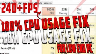 Fix 100 CPU Usage on Windows 10 amp 11 High CPU Usage Solutions for Faster Performance [upl. by Adnhoj]