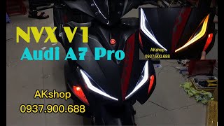 NVX độ Audi A7 Pro HoánĐổi Demi XinhanLed T10 Tăng SÁng Logo Led L4X SpiritBeast L21 AKshop [upl. by Specht]