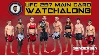 UFC 297 STRICKLAND VS DU PLESSIS  LIVE WATCHALONG FIGHT COMPANION LukeTannerMMA liverpoolchats [upl. by Ahsiad858]