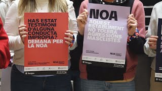 Neix el projecte NOA per combatre la violència masclista i crear espais segurs [upl. by Ynehpets]