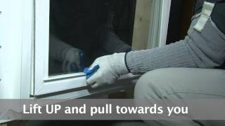 How to remove and replace a picture window sash [upl. by Kurtzig474]