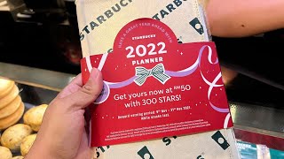 Starbucks Malaysia Planner 2022 Starbucks StarbucksMY Planner Star Exclusive [upl. by Fidelio]