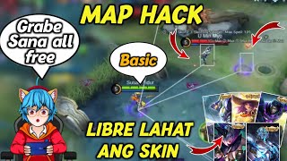 Bagong Cheat sa Mobile Legends Map Hack at Free all Skin  Reaction Video  MLBB [upl. by Kryska]