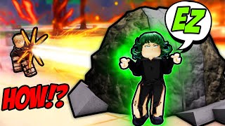 Stone Grave Vs EVERY ATTACK In The Strongest Battlegrounds [upl. by Corenda]