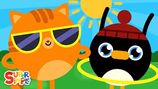 Sunny Day Come And Play With Me  Weather Song for Kids  Super Simple Songs [upl. by Holds]