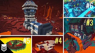 Minecraft 10 Nether Base Designs That Will Keep You Safe [upl. by Sheri]