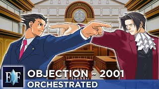 Objection 2001  Orchestral Reimagining Phoenix Wright Ace Attorney [upl. by Lorelle]