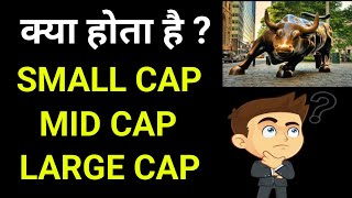 What is Market Capitalization l Small cap  Midcap  Large cap l Hindi में l Trader Vinod Singla [upl. by Raffaj]