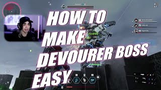 How to beat Devourer boss WAY easier in the first descendant [upl. by Feeney]