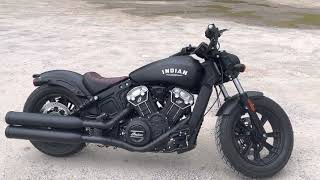 Indian Scout Bobber 2021  Full Walkaround and Feature Summary [upl. by Alrac393]